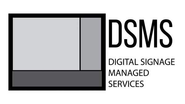 DSMS — Digital Signage Managed Services logo